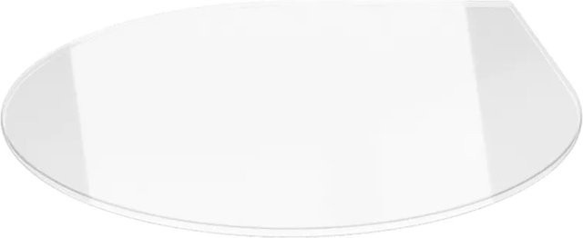 ECOfoxx Funkenschutzplatte aus Glas in Transparent, B/T: 110 x 110 cm - Bild 1