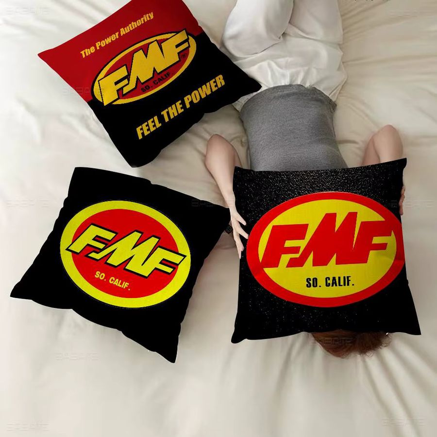 FMF Racing Logo Kissenbezug Schwarz, B/T/H: 45 x 45 x 0 cm - Bild 2