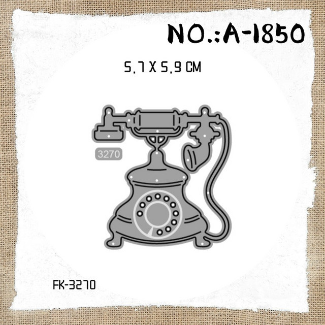 AG (1842-1868) Metall-Stanzform in Silber zum Basteln und Dekorieren von Sammelalben, DIY-Papier und Karten - Bild 1