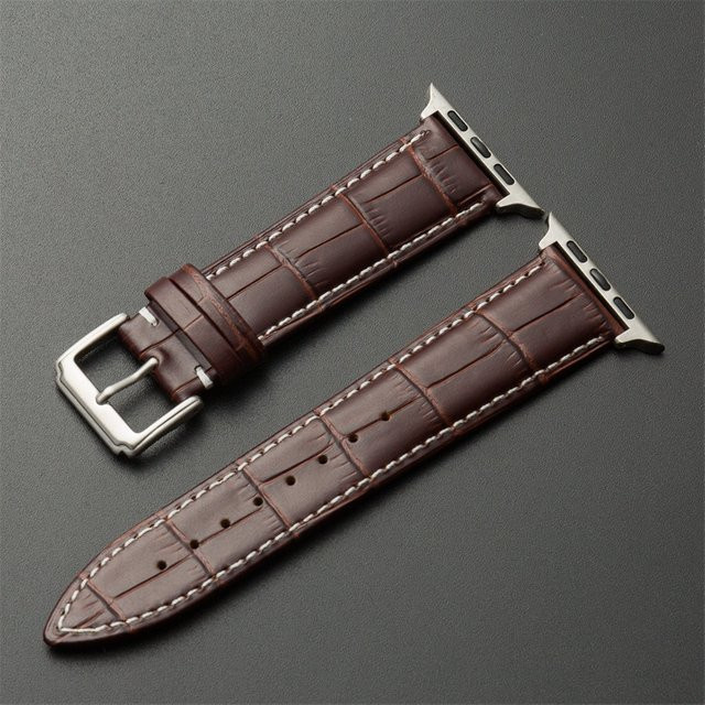 CAOWTAN Uhrenarmband Leder, Unisex - Bild 1