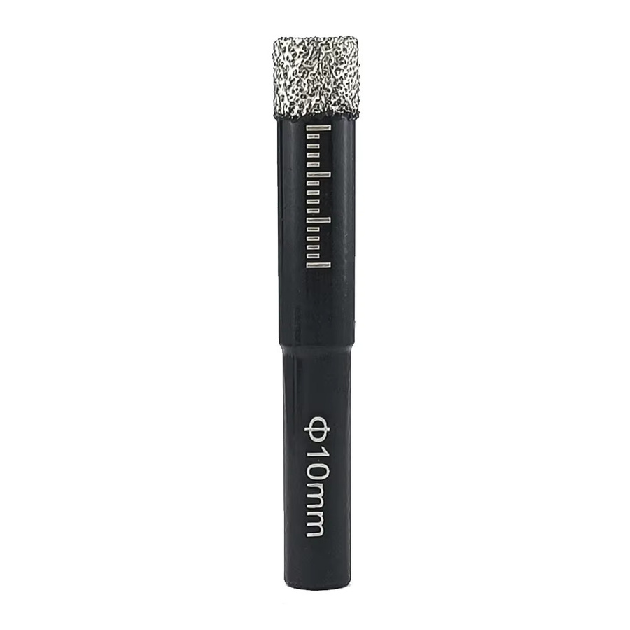 GUVONC Diamant-Lochsägen-Set vakuumgelötet für Trockenschnitt in Porzellanfliesen, Marmor, Quarz, Stein und Glas, Durchmesser: 5 mm, 6 mm, 8 mm, 10 mm, 12 mm, 14 mm, 16 mm - Bild 3