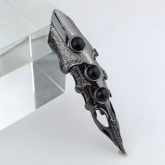 Velishy Ring, Drachen Schädel, Silber, Unisex - Bild 1