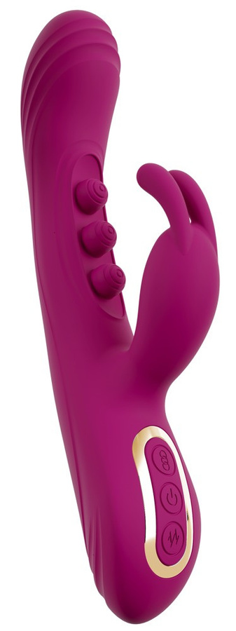 Javida Rabbitvibrator in Lila mit 2 Funktionen - Bild 4