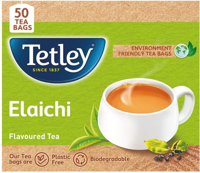 Tetley Elaichi Schwarztee, Teebeutel, 100g - Bild 1