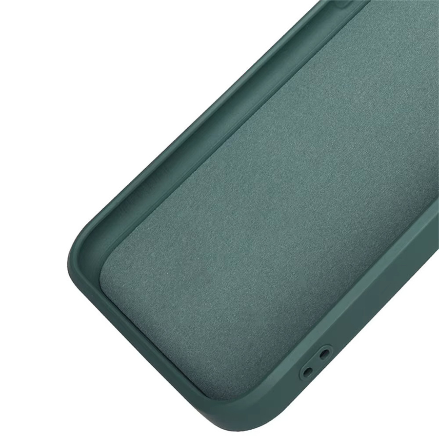 Silikon Handyhülle Coque für Apple iPhone 16E, iPhone 16 Pro Max und iPhone 16 Plus 5G in schlichtem Basic-Design mit geraden Kanten - Bild 2