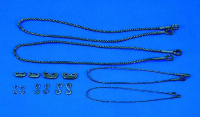 Royal Model German tanks Tow Cables & Towing Clevis-WWII - Bild 1