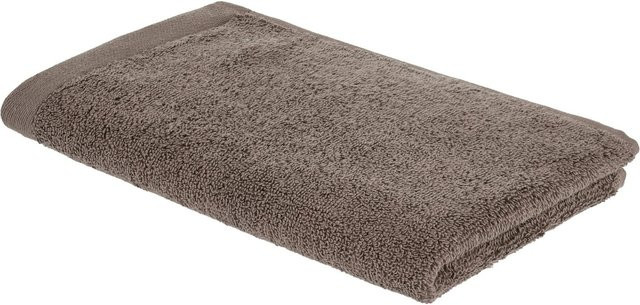 ecoTree Gästetuch Bio-Elsa aus Bio-Baumwolle in Cappuccino, B: 30 cm, H: 50 cm - Bild 1