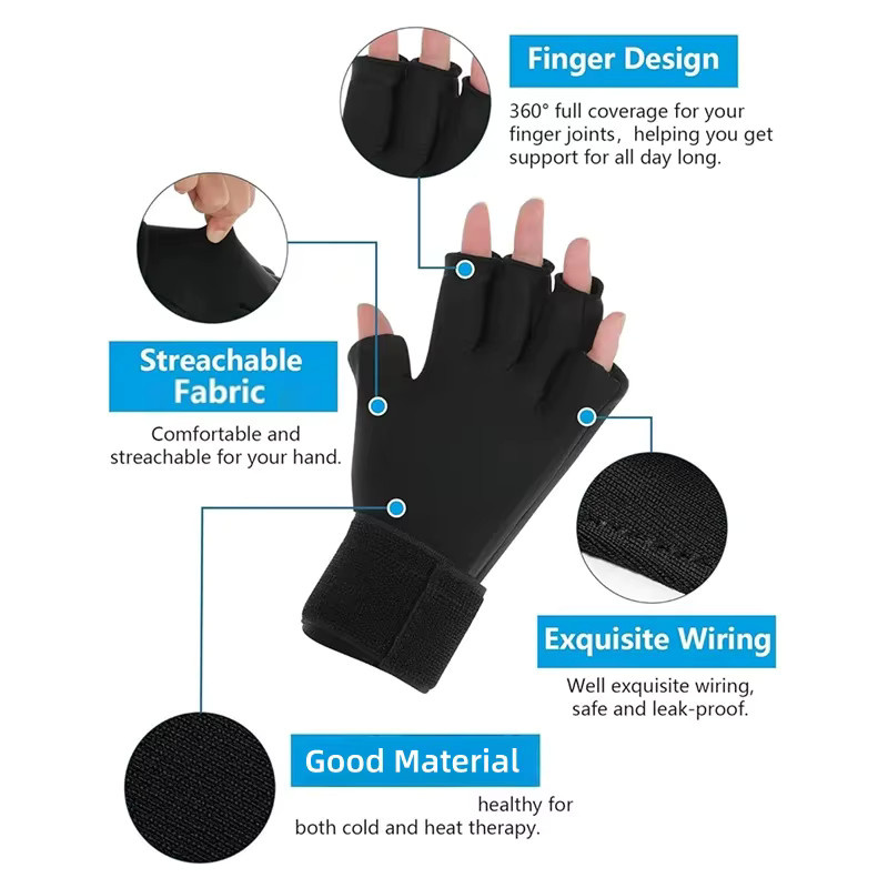 BXA Gel Handschuhe für Heiß- und Kaltkompressen, Unisex - Bild 3