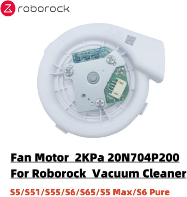 Roborock Ersatzlüfter Motor N704P200 für S5, S51, S55, S6, S65 und S5 Max Staubsauger in Weiß - Bild 1