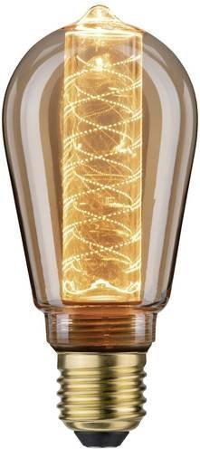 Paulmann LED E27 Leuchtmittel Gold/Messing 3.6W dimmbar Durchmesser: 6.4 cm, Höhe: 14.2 cm - Bild 1