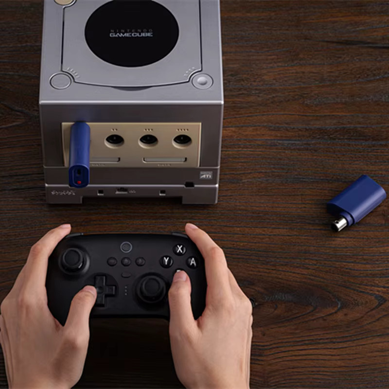 8Bitdo NGC Retro Receiver Wireless Adapter für Xbox One, Xbox Series, Switch Pro und Wii U Pro sowie PC Windows - Bild 2