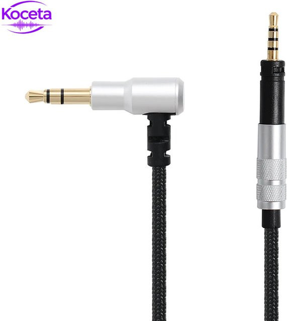 Koceta HD4.3 OFC Upgrade-Kopfhörerkabel aus Kupfer in Grau für Sennheiser Momentum HD4.30 HD4.40BT HD4.50BTNC HD400S HD450BT - Bild 1