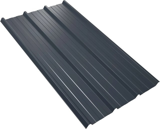 Weckman Trapezblech W45 in Anthrazit, B: 106,9 cm, H: 790 cm, Materialstärke: 0,75 mm - Bild 1