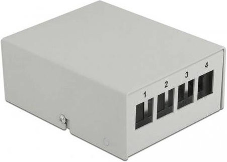 Delock 43407 Patch-Panel in Grau - Bild 1