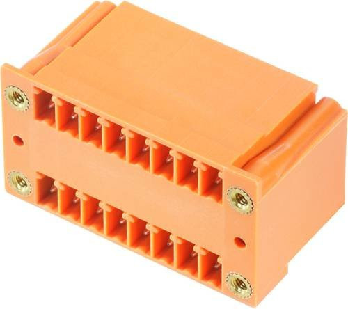 Weidmüller Stiftgehäuse-Platine BC/SC in Orange, 32 Polzahl, Rastermaß: 3.81 mm, 20 Stück - Bild 1