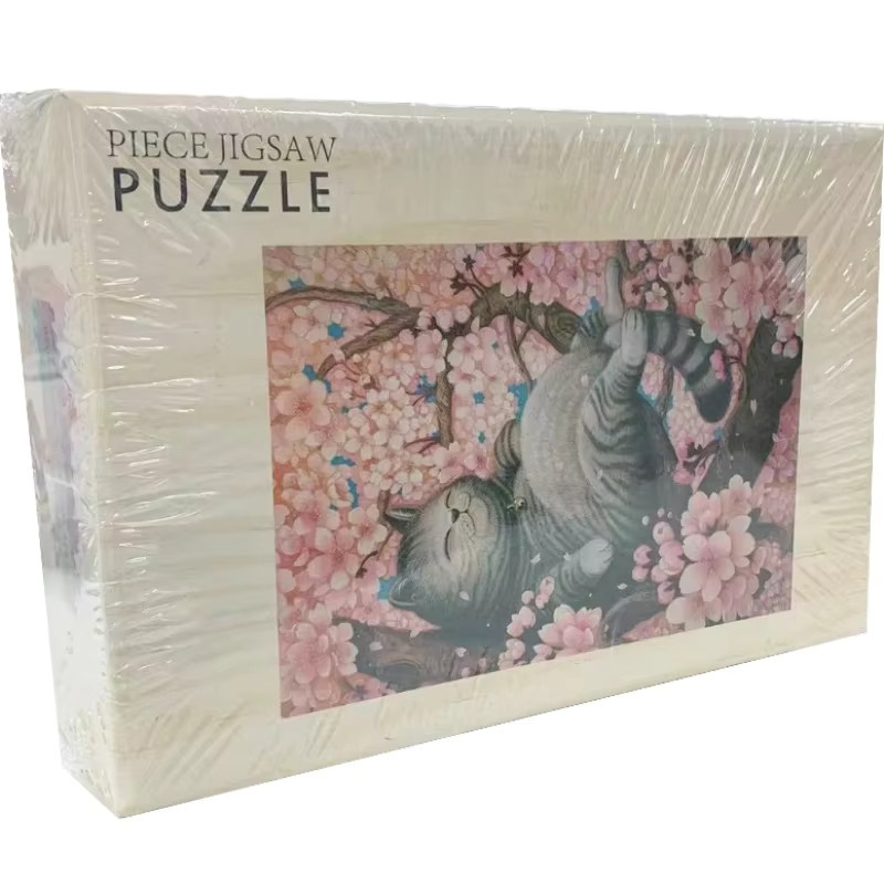 MaxRenard Kirschblüte & Katze Puzzle, 1.000 Teile, Erwachsene - Bild 2