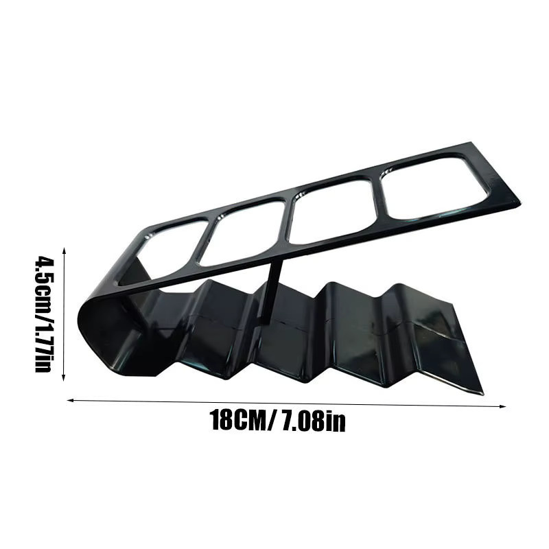 2-teiliges Desktop-Organizer-Regal aus Kunststoff für Fernbedienungen und Haushaltskleinigkeiten - Bild 3