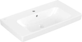 Villeroy & Boch Waschtisch Architectura aus Keramik, weiß, B/T: 80 x 44,5 cm, mit Überlauf - Bild 1