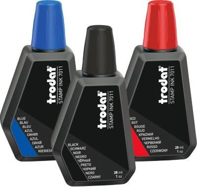 trodat Stempelfarbe Schwarz 28 ml - Bild 1