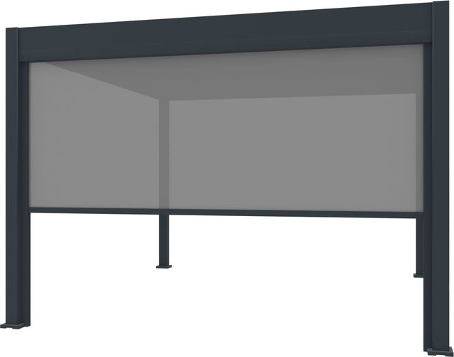 Weide Sonnenrollo für Weide Deluxe Pergola in Anthrazit, Breite: 300 cm, Höhe: 255 cm - Bild 1