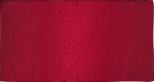 LIVARNO HOME Jacquard-Tischdeckenset in Rot mit Tischband, pflegeleicht und waschbar - Bild 1