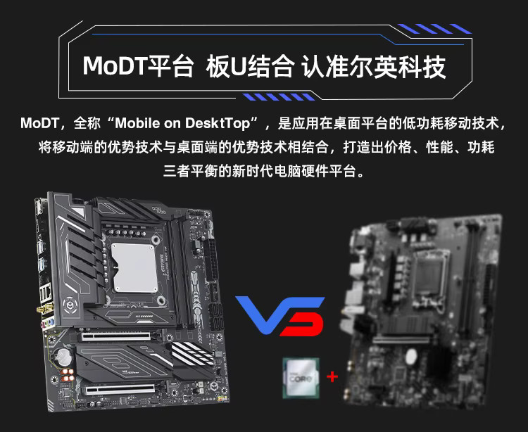 Onboard-CPU-Set mit i9 14900HX oder i7 14700HX Hauptplatinenprozessor für Desktop MoDT in Schwarz - Bild 4