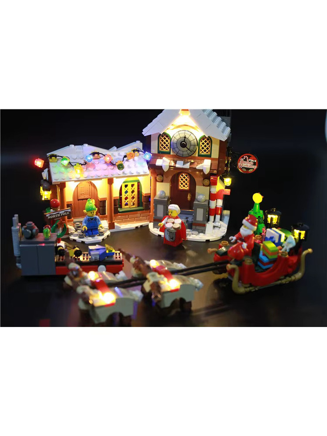 LEGO LED-Beleuchtungsset für Santa's Workshop The Father Christmas' Working Room Winter 10245 - Bild 3