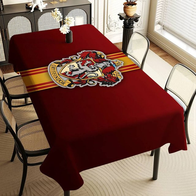 Wasserdichte rechteckige Tischdecke von Treasure T-shirts in Rot, B/B: 90 x 140 cm - Bild 1