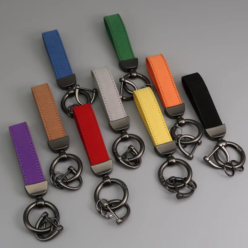 SAISLERWELL Schlüsselanhänger Wildleder, Personalisiert, Unisex - Bild 1