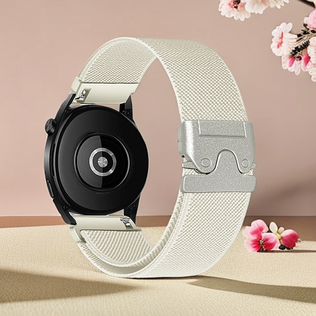 fiterme Uhrenarmband Nylon, Weiß, Unisex - Bild 1