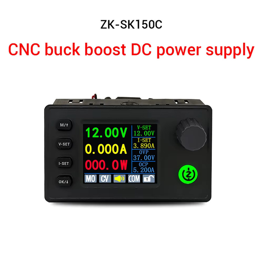 diymore SK150C DC-DC Buck Boost Converter 150W Einstellbares Labor-Netzteil Schwarz - Bild 2