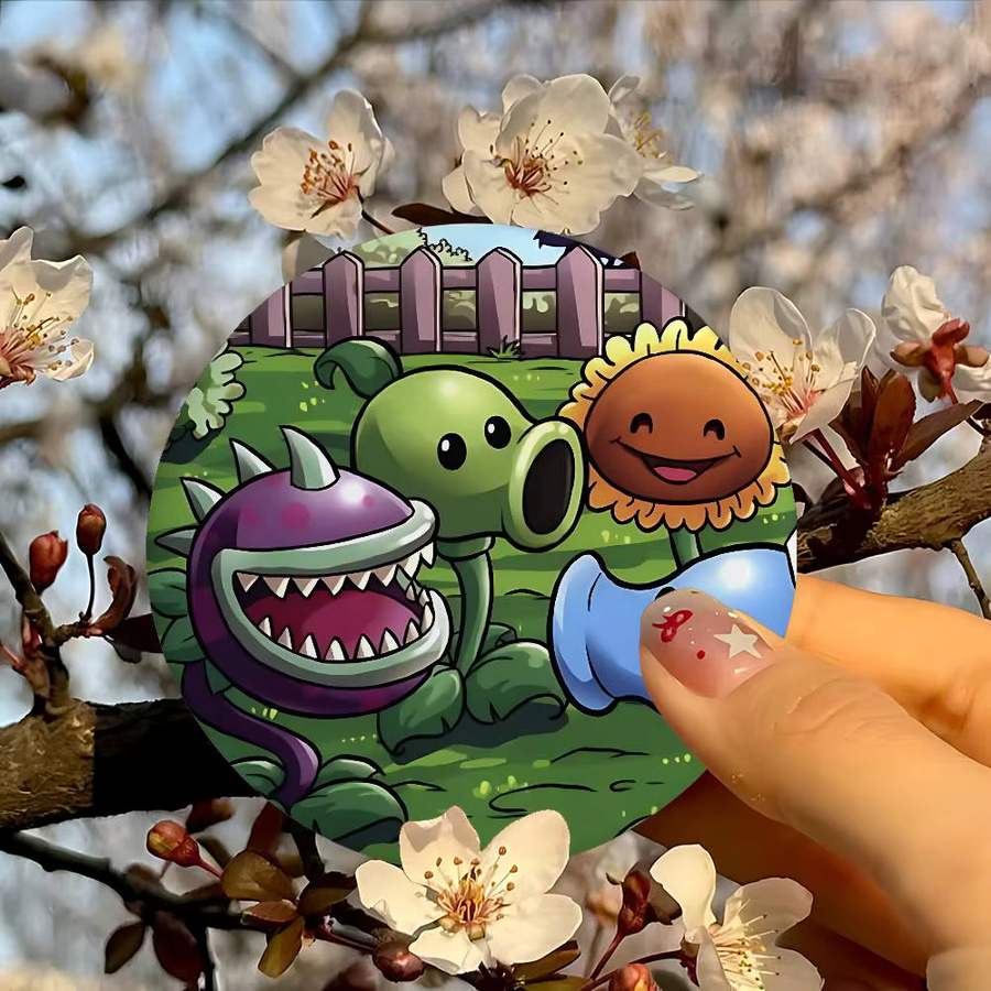 52TOYS T-PlantsI Vs S-Zombies Abzeichen, Metall, Bunt / Mehrfarbig - Bild 4