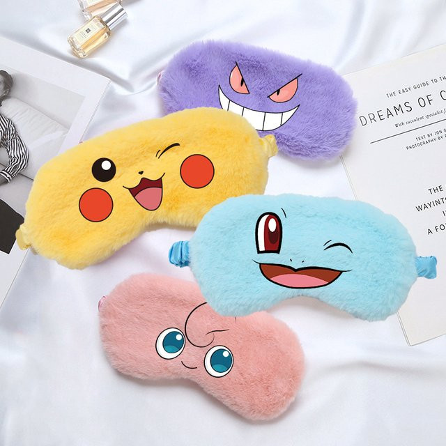 TAKARA TOMY Pokémon Augenmaske, Schlafmaske - Bild 1