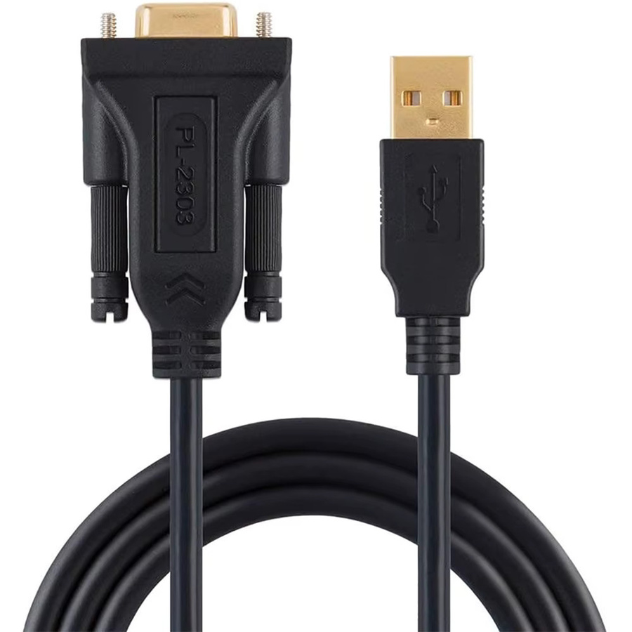 CableCreation USB-auf-RS232-Adapter mit PL2303-Chipsatz, USB 2.0 auf serielles DB9-Konverterkabel, Schwarz - Bild 6