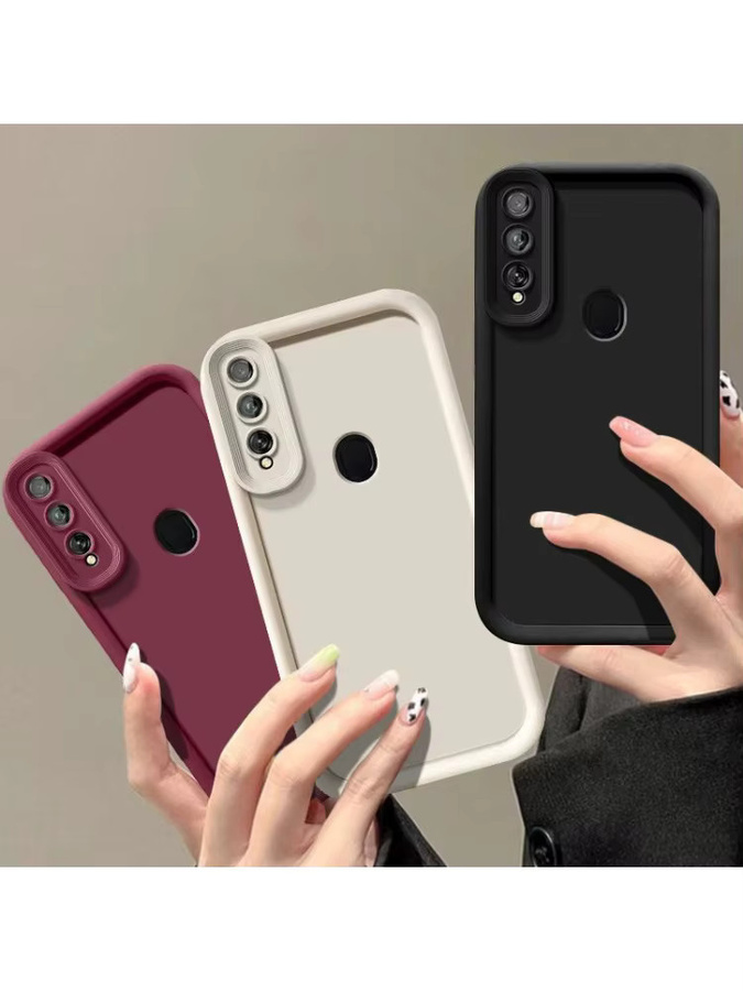 EUCAGR Schutzhülle für Samsung Galaxy A20S SM-A207F SM-A207M Matte Anti Drop Weiche Schutzhülle in Schwarz oder Braun - Bild 5