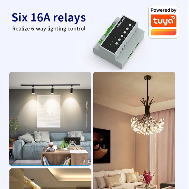 Tuya Smart Zigbee WIFI 16A Relais Schalter Modul zur Fernsteuerung von Geräten 110 V-240 V - Bild 3