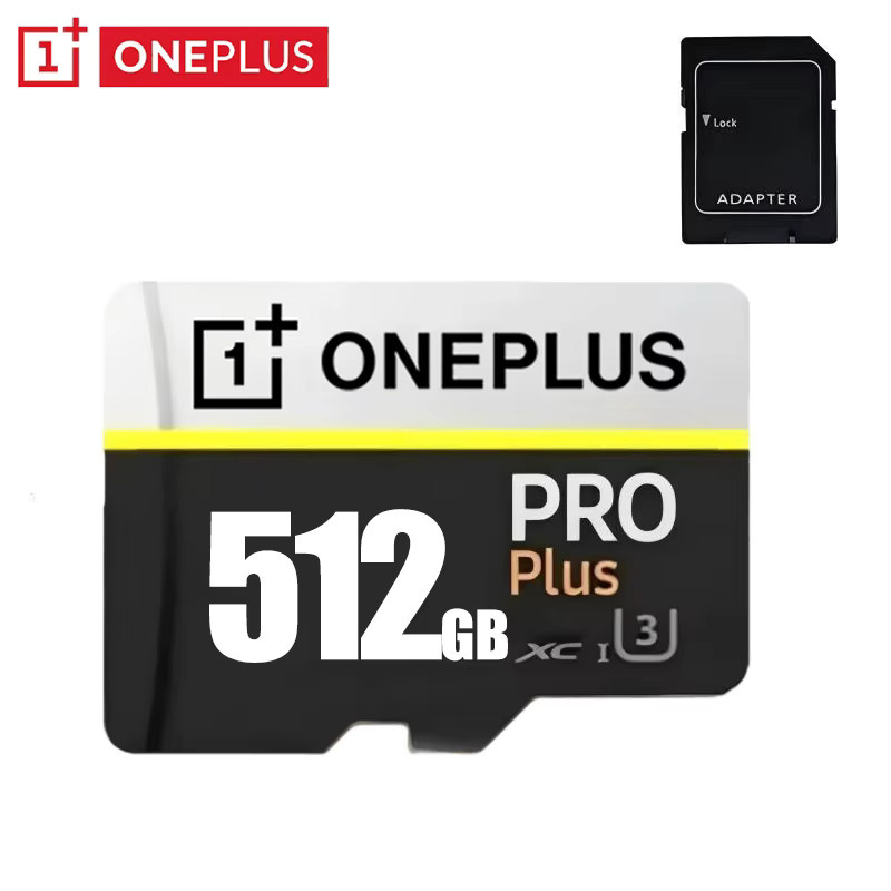 OnePlus Hochgeschwindigkeits-SD-Karte V30 A2 2TB in Schwarz mit Micro TF SD Adapter für Kamera, iPhone und Drohne - Bild 3