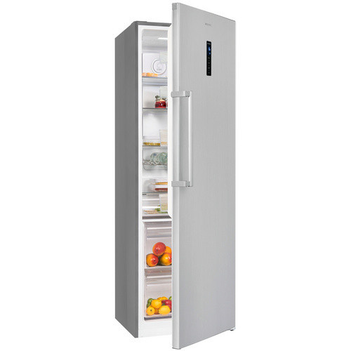 Exquisit Vollraumkühlschrank KS360-V-HE-040D in Silber, 359 l, ohne Gefrierfach - Bild 3