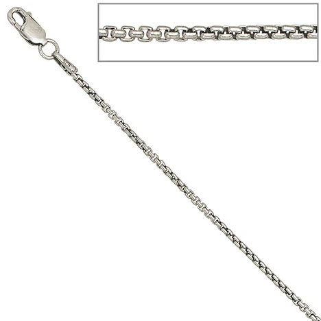 Colfem Venezianerkette 925 Sterling Silber, 1,6 mm, 42 cm, Unisex - Bild 1