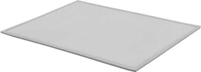 Juskys Krabbelmatte Maila Spielmatte für Babys aus Formgedächtnis-Schaumstoff, rutschfest, Grau, B/T: 200 x 150 cm - Bild 1