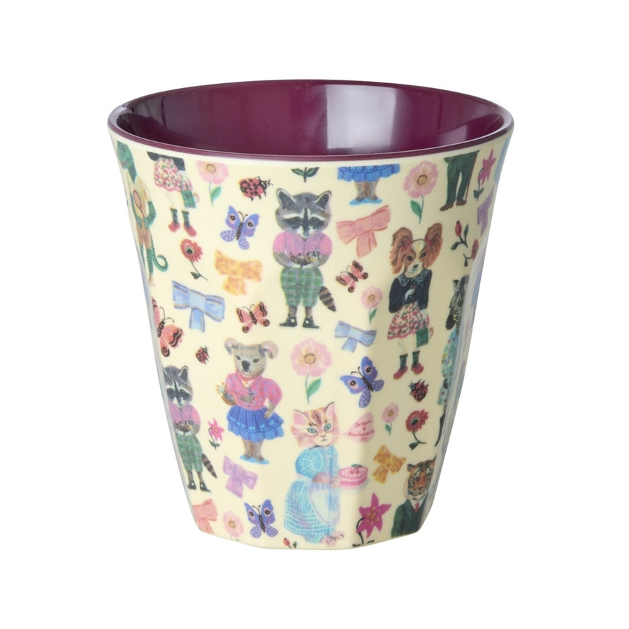 Rice Melamin Becher Nathalie Lété Print Floral Multicolour 250ml - Bild 1