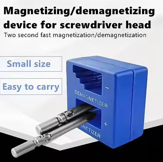 EQZ Entmagnetisierer und Magnetisierer Multifunktionales Reparaturwerkzeug für Schraubendreher - Bild 1