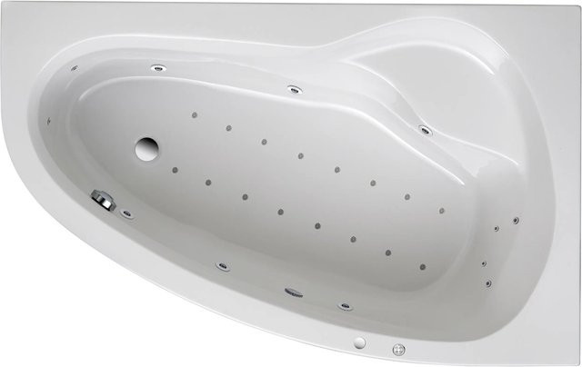 Whirlpool Ottofond Loredana Mod. A Premium in Weiß B: 175 cm, T: 110 cm - Bild 1