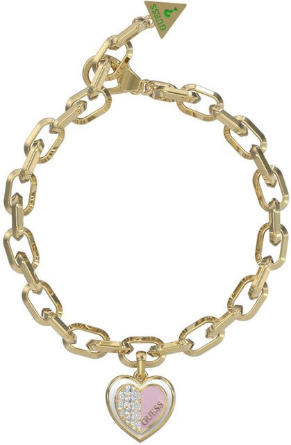 Guess Armband, Edelstahl, Gold, Kristall, Zirkonia, Damen - Bild 1