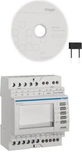 Hager Multimessgerät SM101C in Weiß - Bild 1