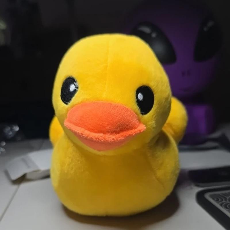 Linyi toy Kawaii Ente Plüschfigur Gelb 30cm - Bild 3