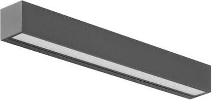 Brumberg LED-Wandleuchte Grau Strukturgraphit IP65 - Bild 1