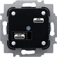 Busch-Jaeger Tasterankoppler 2-fach 6108/06 Schwarz für KNX-Bussystem Unterputz IP20 - Bild 1