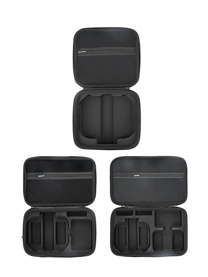 SZKOSTON Tragbare Kameratasche für DJI NEO 2 RC N3 Drohne, Schultertasche und Rucksack für Zubehör, Schwarz - Bild 7