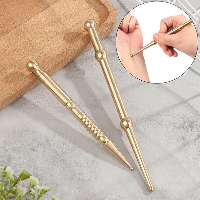 JCSYFAC Akupressur Stift aus Kupfer, Unisex - Bild 1